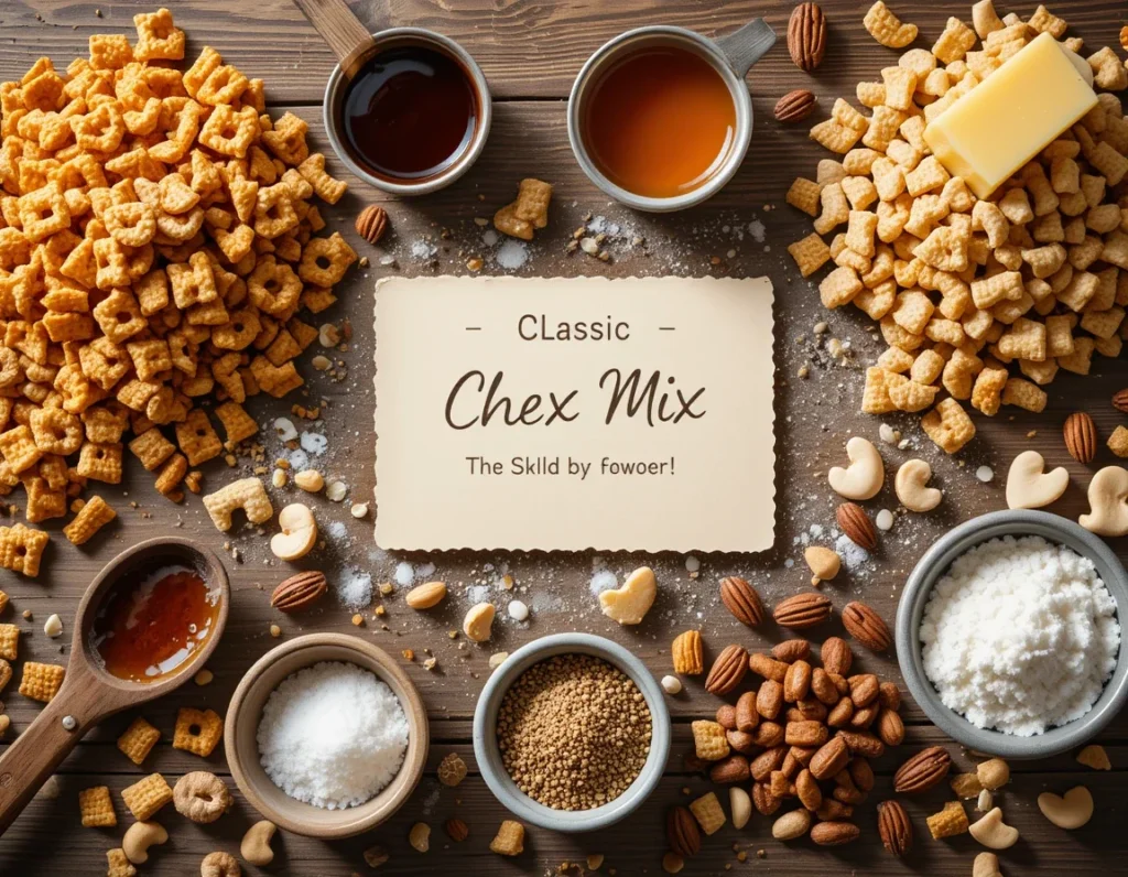 chex mix recipe original oven
