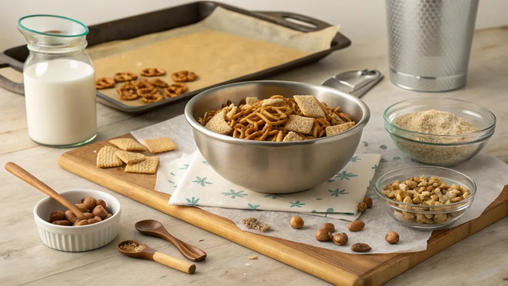 homemade Chex mix