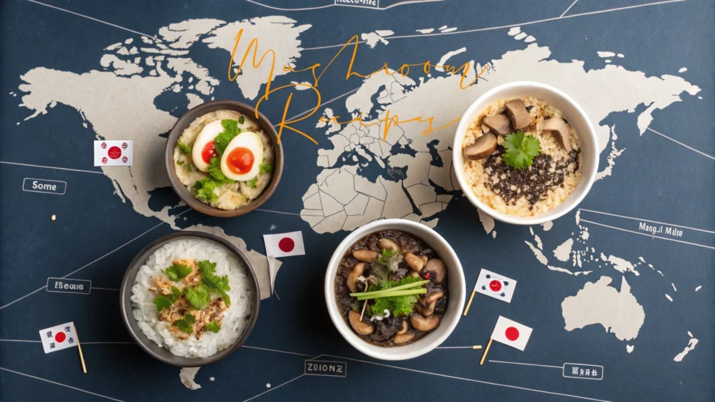 Global Vegan Recipes with Shiitake