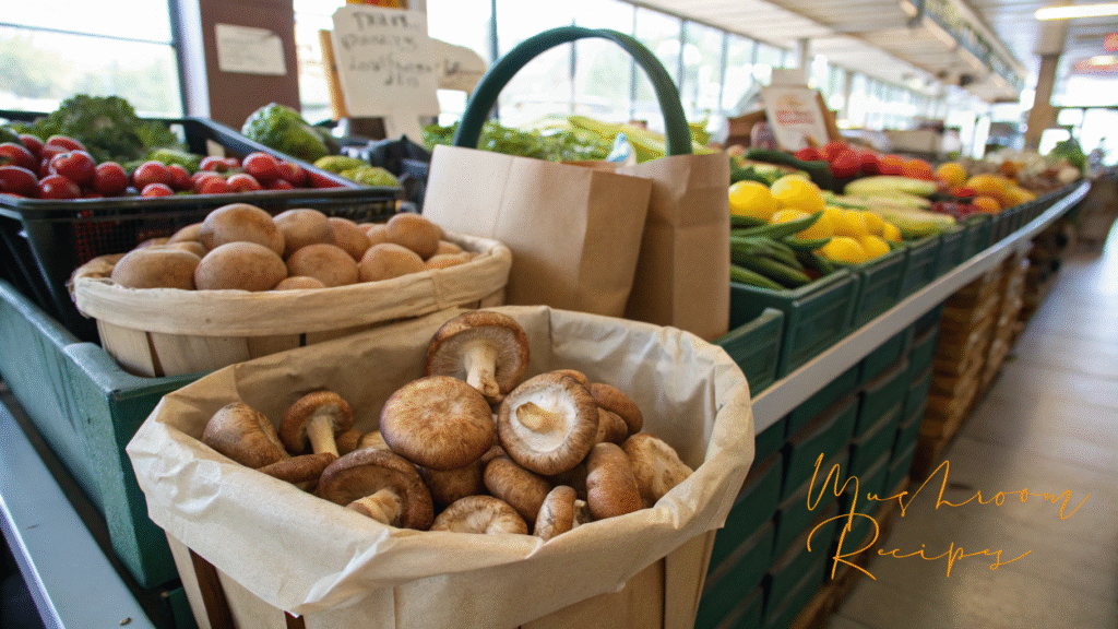 Store Shiitake Mushrooms